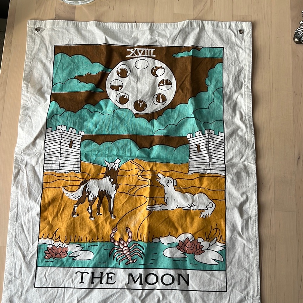 SheetKart Tarot Card The Star Wall Hanging Tapestry or Garden Flag 100% Cotton